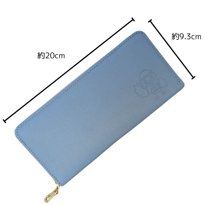 【ふるさと納税】 コジュリンくん　牛革　長財布 サムネイル3