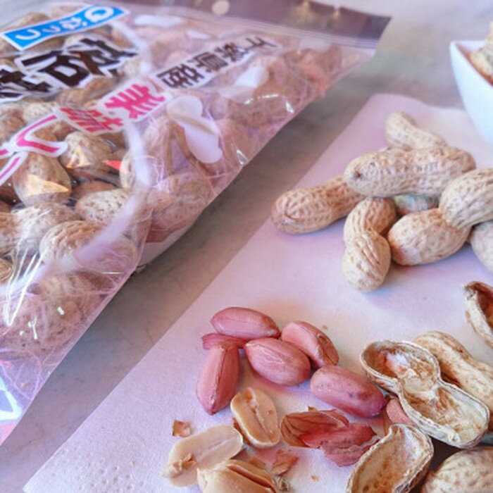 【ふるさと納税】 千葉県産ピーナッツ～Qなっつ～から付落花生180g×4袋 ／ コク 香り 甘味 新品種 送料無料 千葉県 ピーナッツ から付き 落花生 香ばしい ホクホク 食感 自然な豆の味 豆料理 おつまみ素材 おやつ 常備食 家庭用 食材ストック No.033 - 画像3