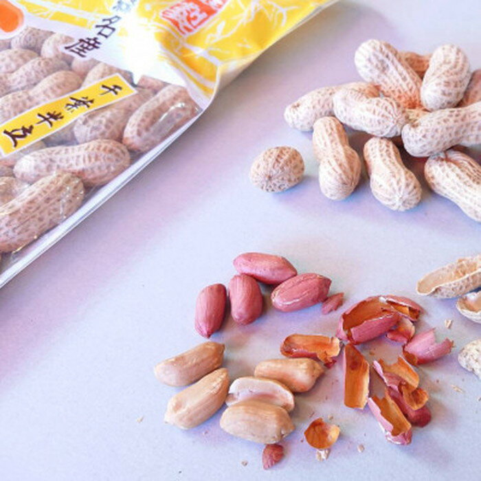 【ふるさと納税】 千葉県産落花生・千葉半立210g×2袋 ＆ Qなっつ180g×2袋 ／ ピーナッツ コク 香り 甘味 新品種 送料無料 千葉県 ピーナッツ から付き 落花生 香ばしい ホクホク 食感 自然な豆の味 豆料理 おつまみ素材 おやつ 常備食 家庭用 食材ストック No.040 - 画像3