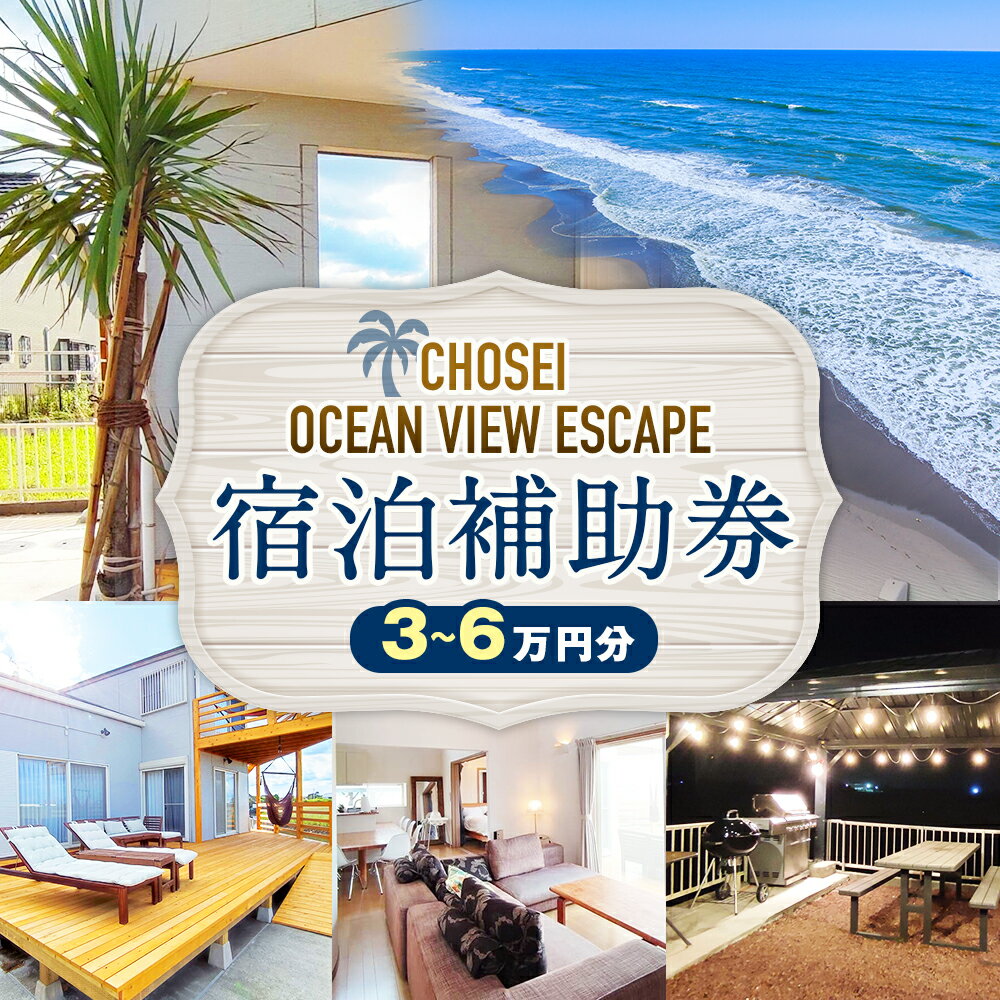 Chosei Ocean View Escape の宿泊補助券(3万円分～6万円分) | ヴィラ コテージ ペンション ホテル オーシャンビュー 宿泊補助券 カヤック BBQ バーベキュー 千葉県 長生村