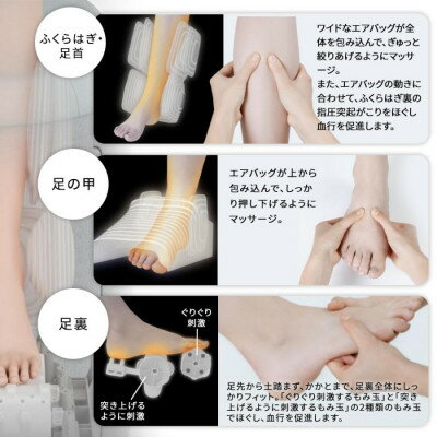 【ふるさと納税】ドクターエア 3D フットマッサージャー スツール MF-05 (ストーングレー/ブラウン)【G1582333】 サムネイル3