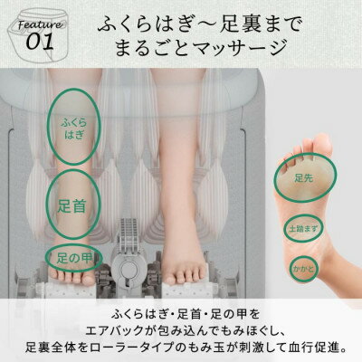 【ふるさと納税】ドクターエア 3D フットマッサージャー スツール MF-05 BR ふるさと納税 千代田区【1610564】 サムネイル2