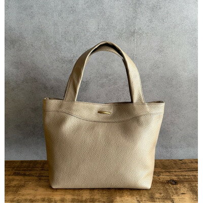 Coquette イタリアンレザー・日本製/ミニトートバッグ(トープ)【1635434】