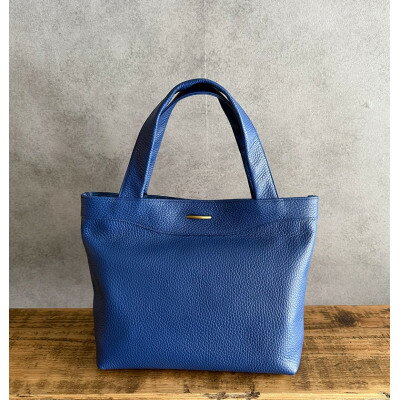 Coquette イタリアンレザー・日本製/ミニトートバッグ(ブルー)【1635486】