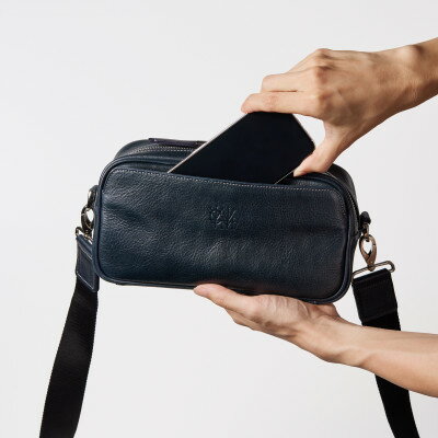 【ふるさと納税】【ココマイスター】COCOMEISTER ダーリントン LOGショルダー (ダークネイビー)【1679701】 サムネイル2