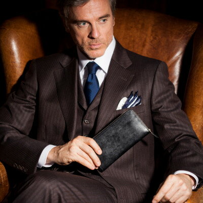 【ふるさと納税】【ココマイスター】COCOMEISTER ブライドル グランドウォレット(ブラック)【1679705】 サムネイル2