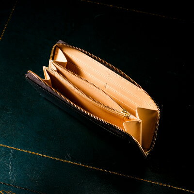 【ふるさと納税】【ココマイスター】COCOMEISTER ブライドル グランドウォレット(ブラック)【1679705】 サムネイル3