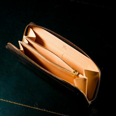 【ふるさと納税】【ココマイスター】COCOMEISTER ブライドル グランドウォレット(ダークネイビー)【1679706】 サムネイル2