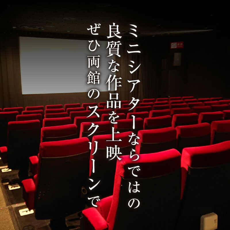 【ふるさと納税】映画鑑賞チケット 共通券（新宿武蔵野館）（シネマカリテ ※2026/1/12閉館）【選べる枚数 1〜9枚】映画 鑑賞 券 チケット 体験 東京 新宿 サムネイル2