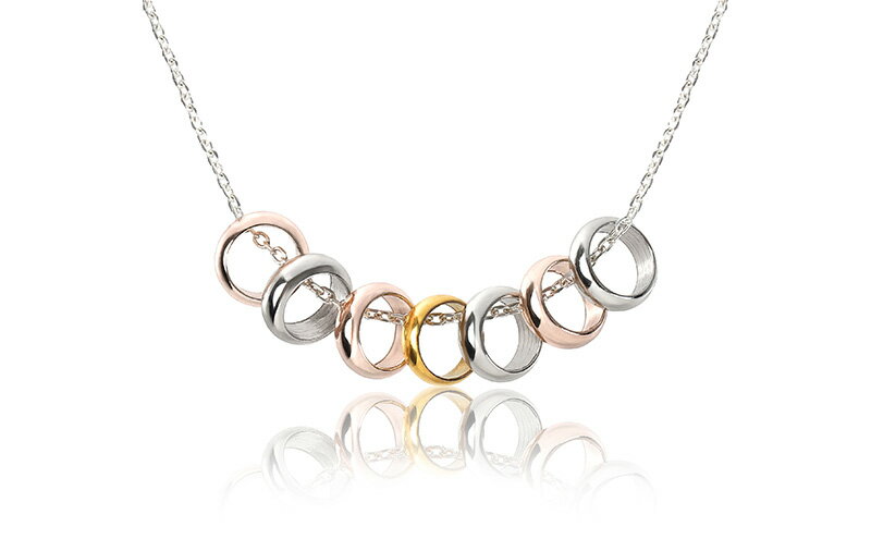 【ふるさと納税】純金（24金）入り3カラー　ラッキーセブンペンダント　アクセサリー アクセ ネックレス シルバー ペンダントトップ プレゼント 贈り物 誕生日 記念日 文京区 サムネイル3