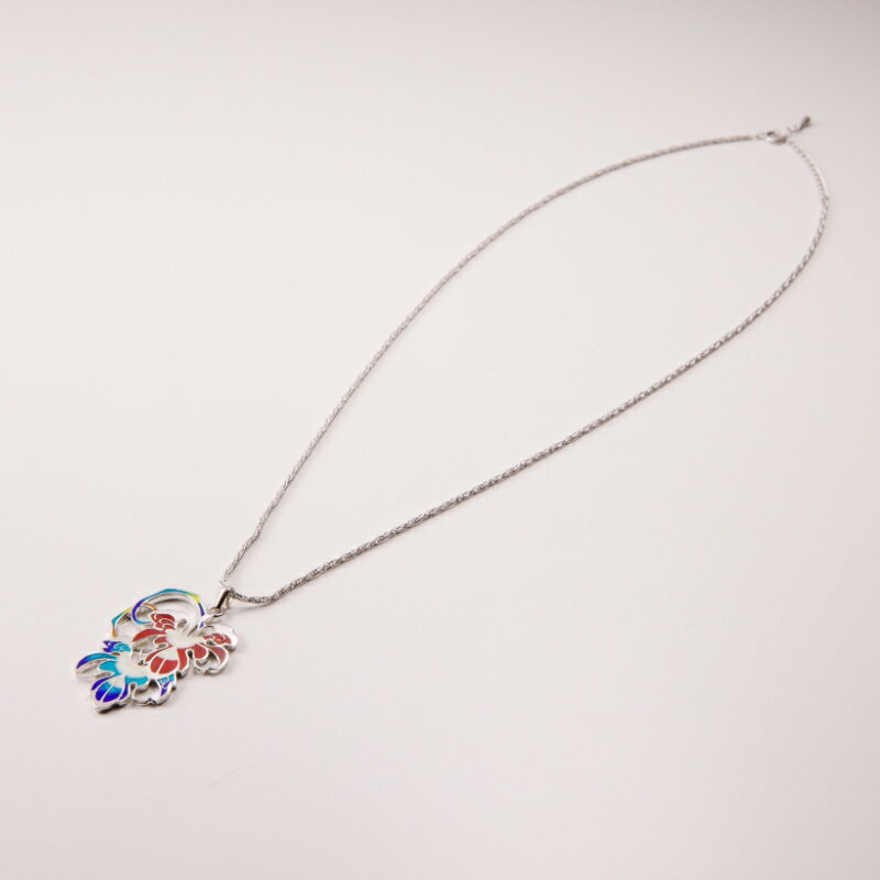 【ふるさと納税】七宝純銀ペンダント 七宝焼き 純銀 シルバー ネックレス ペンダント アクセサリー ジュエリー ハンドメイド 手作り 一点物 ガラス レディース 伝統工芸 サムネイル3