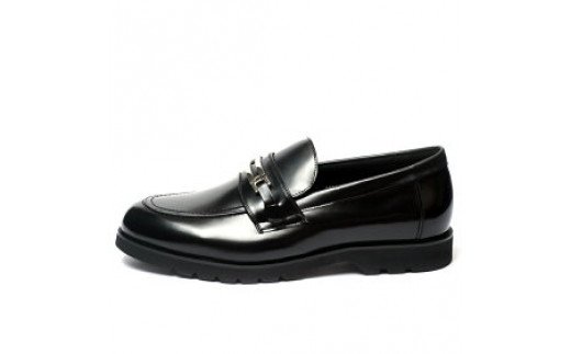 【ふるさと納税】【匠の靴】超軽量 幅広6E本革ビジネスシューズTT-27G 軽量 超軽量 革靴 ビット ローファー 撥水加工 天然皮革 日本製 サムネイル2