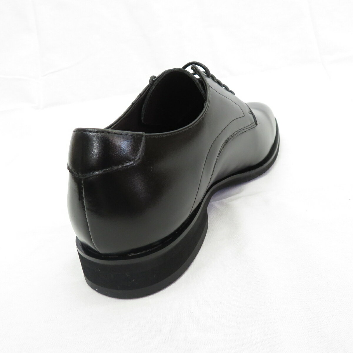 【ふるさと納税】【匠の靴】超軽量＆履き心地抜群な本格ビジネスシューズ レースアップ プレーン[AF-15] 軽量 超軽量 革靴 撥水加工 天然皮革 ブラック 黒 日本製 サムネイル3