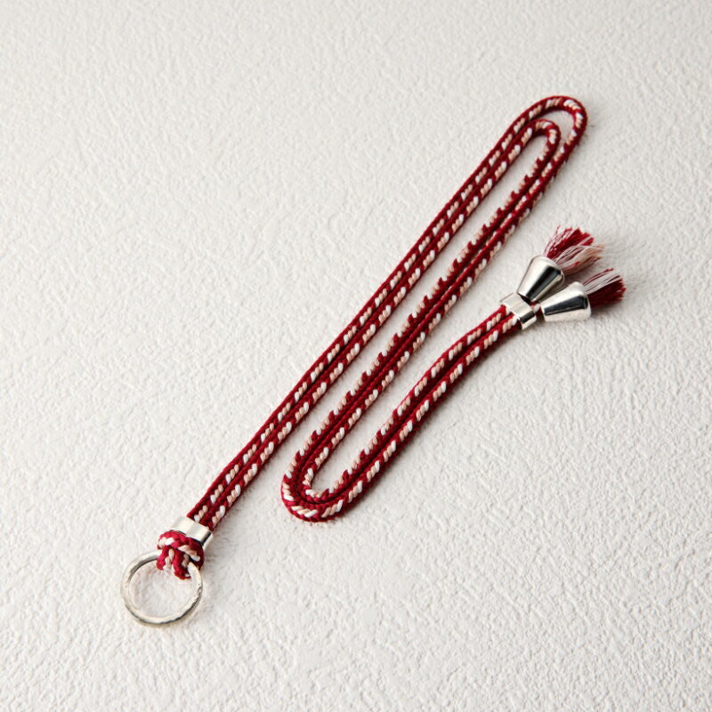 【ふるさと納税】組紐と銀器のネックペンダント ネックレス 銀 シルバー 銀製品 ペンダント アクセサリー 組紐 組み紐 工芸品 サムネイル2