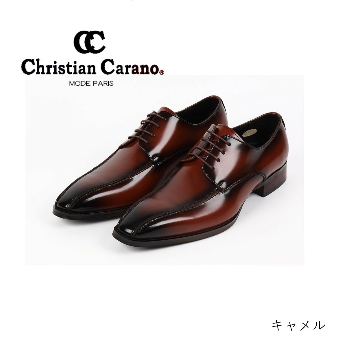 【浅草の靴】クリスチャンカラノ 本革ビジネスシューズ[TK-488] 革靴 紳士靴 日本製 本革 レザー 天然皮革 靴 メンズ 選べる 3色 ビジネス 通勤 通学 仕事 卒業 入学