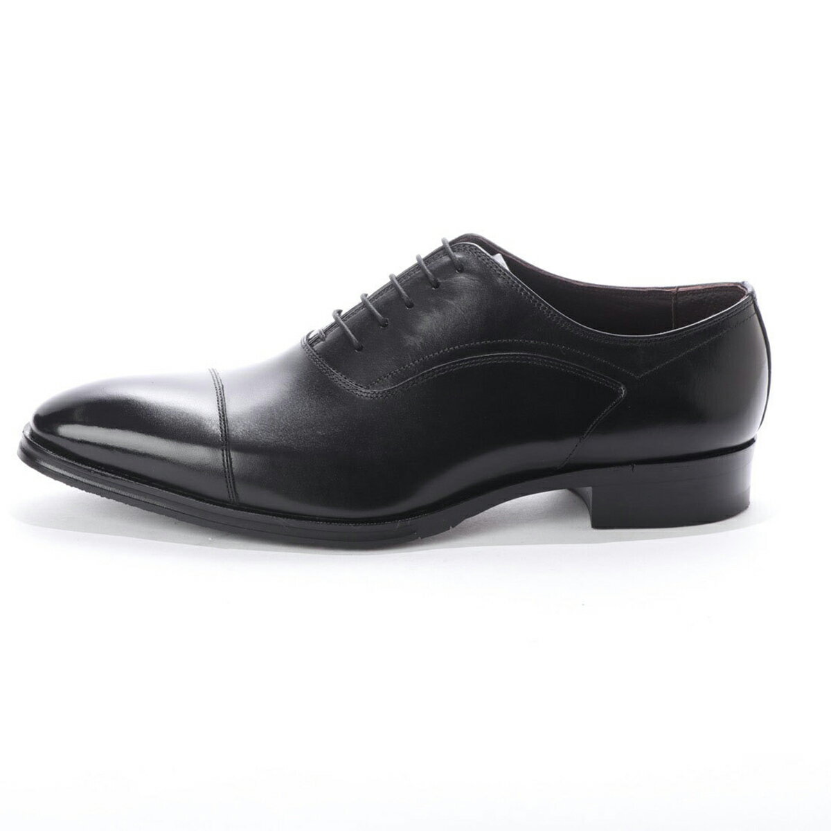 【ふるさと納税】madras(マドラス）紳士靴 M411 革靴 日本製 本革 レザー 天然皮革 ストレートチップ 内羽根 軽量 靴 メンズ ブラック ビジネス 通勤 通学 仕事 卒業 入学 サムネイル2