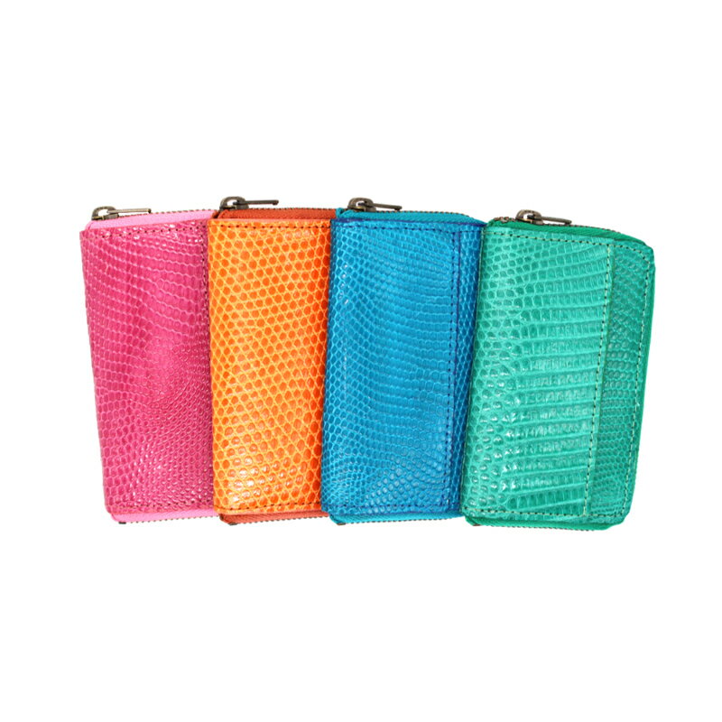 【ふるさと納税】エキゾチックレザーを使用「エキゾチックな小銭入れ」 コインケース 小銭入れ ミニウォレット ミニ財布 本革 レザー ギフト プレゼント レディース メンズ サムネイル2