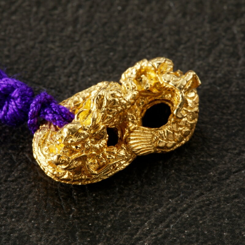 【ふるさと納税】[K18] 齊藤美洲 干支根付 辰 工芸品 縁起物 御守 厄除け 開運招福 贈答 プレゼント サムネイル3