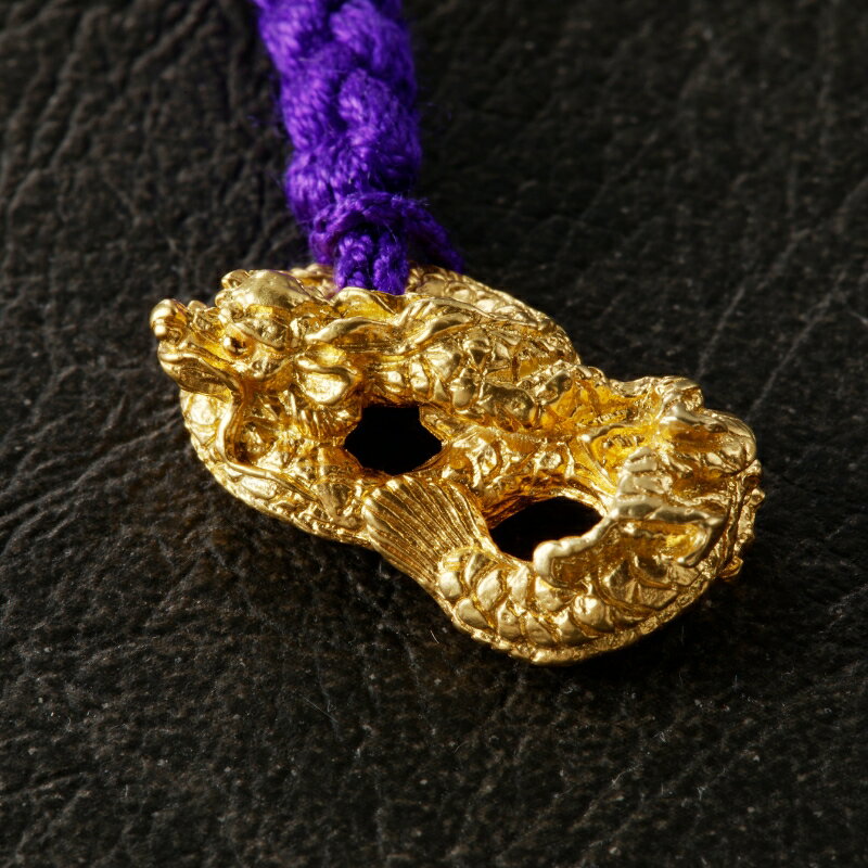 【ふるさと納税】[K18] 齊藤美洲 干支根付 辰 工芸品 縁起物 御守 厄除け 開運招福 贈答 プレゼント サムネイル2