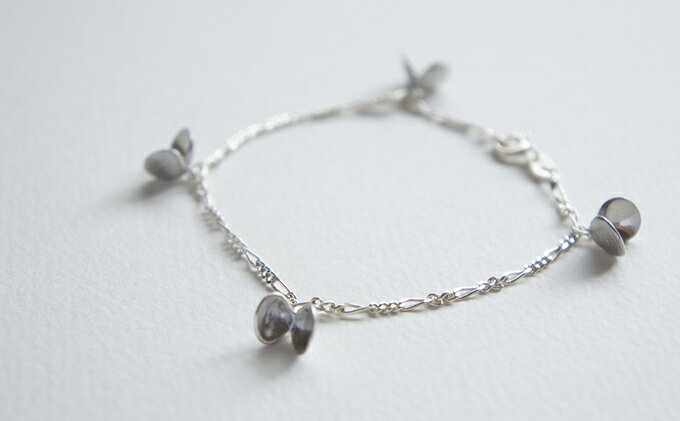 【ふるさと納税】ブレスレット すみだモダン 銀工房wanling しじみモチーフ アクセサリー しじみ ジュエリー シルバー ファッション ファッション小物 装飾品 レディース 東京 東京都 墨田区 サムネイル2