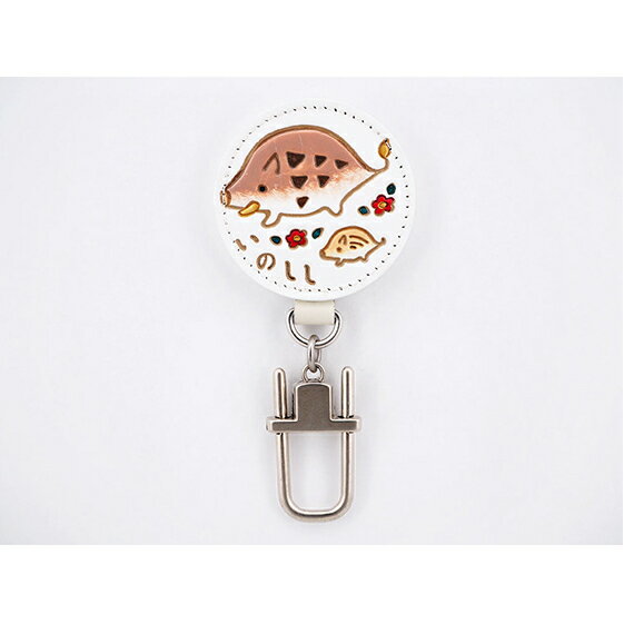 文庫屋大関 干支キーホルダー 亥 ドアに冷蔵庫にペタリ 干支 キーホルダー マグネット入り 磁石入り 革製品 革小物 革製 日用品 雑貨 小物雑貨 マグネット 磁石 工芸品 民芸品 伝統工芸品 東京 東京都 墨田区　お届け：発送可能時期より順次配送