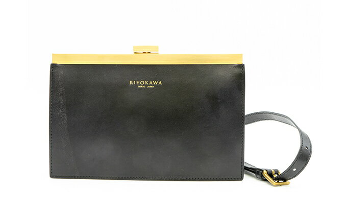 【ふるさと納税】バッグ KIYOKAWA 2way ポシェット AURDEY AUD001 カバン 革 牛革 牛革製 かばん 鞄 ショルダー ファッション 口金 国産 日本製 　お届け：発送可能時期より順次配送 サムネイル2