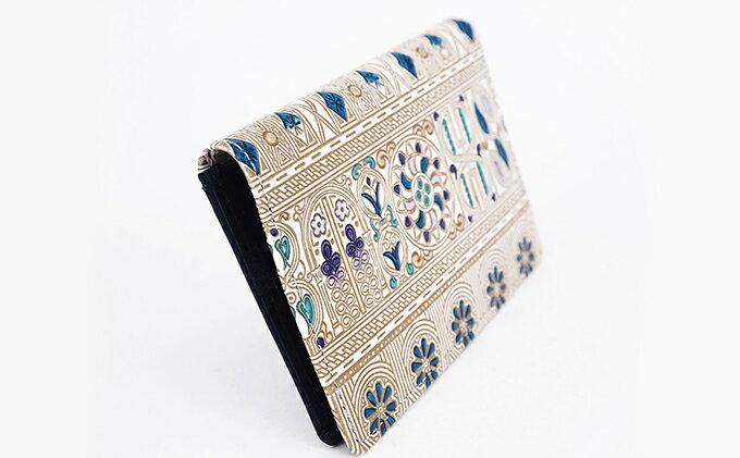 【ふるさと納税】パスケース アポロン ブルー 文庫屋大関 名刺入れ カードホルダー 名刺ケース 名刺ホルダー カード入れ 定期入れ 定期ケース 雑貨 生活雑貨 小物 革小物 革製品 本革 日用品 民芸品 工芸品 東京 東京都 墨田区　お届け：発送可能時期より順次配送 サムネイル3