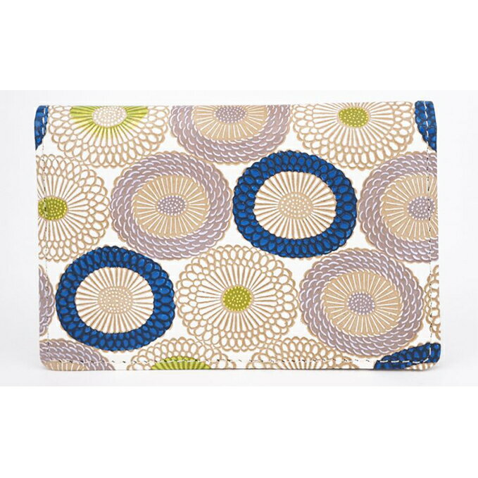 パスケース 笠菊 水明 文庫屋大関 名刺入れ カードホルダー 名刺ケース 名刺ホルダー カード入れ 定期入れ 定期ケース 雑貨 生活雑貨 小物 革小物 革製品 本革 日用品 民芸品 工芸品 東京 東京都 墨田区　お届け：発送可能時期より順次配送