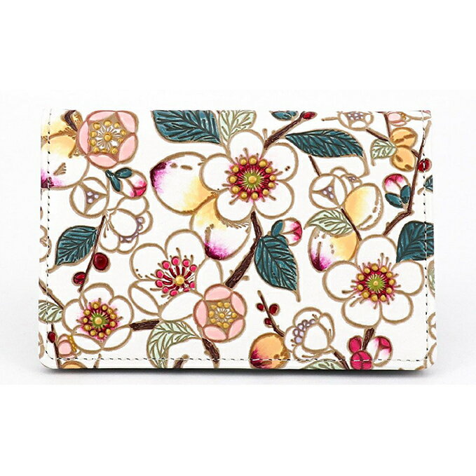 パスケース 梅花 メイホア 文庫屋大関 名刺入れ カードホルダー 名刺ケース 名刺ホルダー カード入れ 定期入れ 定期ケース 雑貨 生活雑貨 小物 革小物 革製品 本革 日用品 民芸品 工芸品 東京 東京都 墨田区　お届け：発送可能時期より順次配送