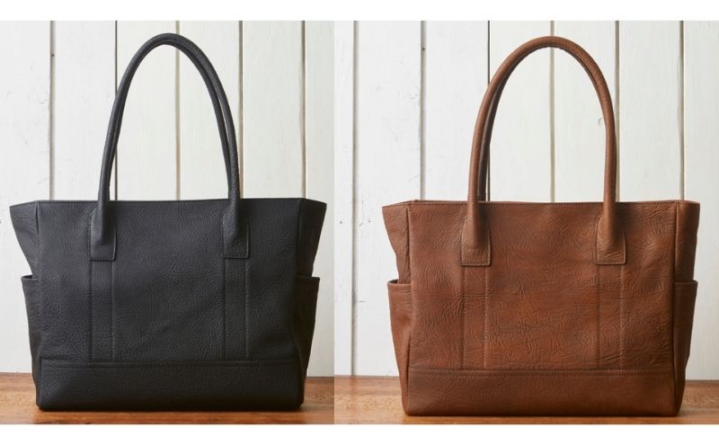 【ふるさと納税】バッグ azzuni 馬革 トートバッグ Mcapa AZ060 カバン 革 馬革製 かばん 鞄 ファッション 　お届け：発送可能時期より順次配送 サムネイル3