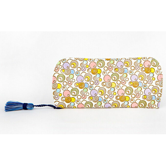 【文庫屋大関】メガネケース　ポッピンソーダ【皮革工芸品】 ファッション小物 民芸品 　お届け：発送可能時期より順次配送