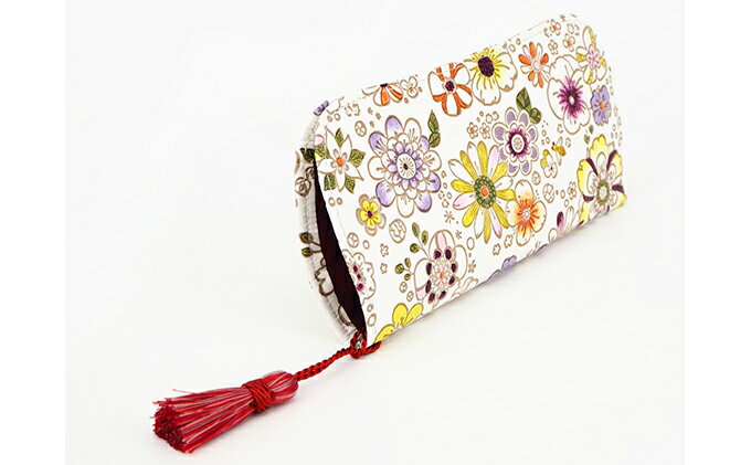 【ふるさと納税】【文庫屋大関】メガネケース　みつばち【皮革工芸品】 ファッション小物 民芸品 　お届け：発送可能時期より順次配送 サムネイル3