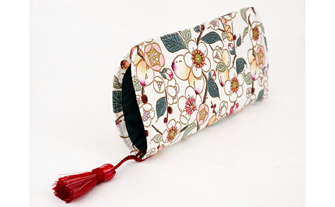 【ふるさと納税】【文庫屋大関】メガネケース　梅花（メイホア）【皮革工芸品】 ファッション小物 民芸品 　お届け：発送可能時期より順次配送 サムネイル3