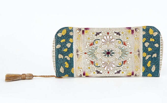 【ふるさと納税】【文庫屋大関】メガネケース　黄金のタピ【皮革工芸品】 ファッション小物 民芸品 　お届け：発送可能時期より順次配送 サムネイル2