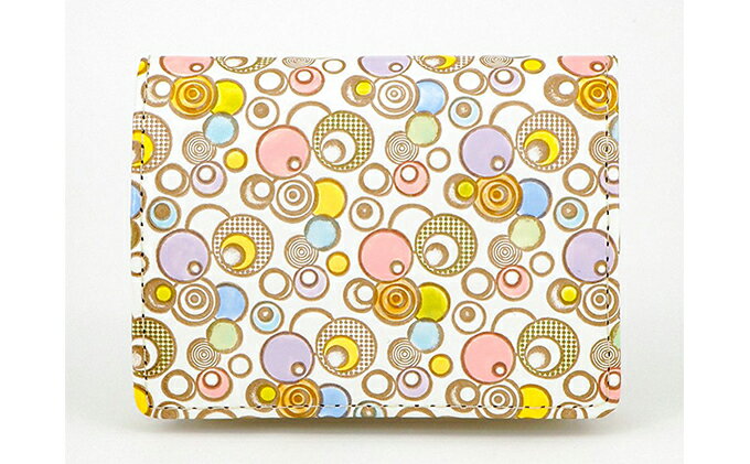 【ふるさと納税】【文庫屋大関】箱まち小銭入れ　ポッピンソーダ【皮革工芸品】 ファッション小物 財布 民芸品 　お届け：発送可能時期より順次配送 サムネイル2