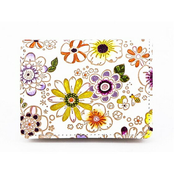 【文庫屋大関】箱まち小銭入れ　みつばち【皮革工芸品】 ファッション小物 財布 民芸品 　お届け：発送可能時期より順次配送