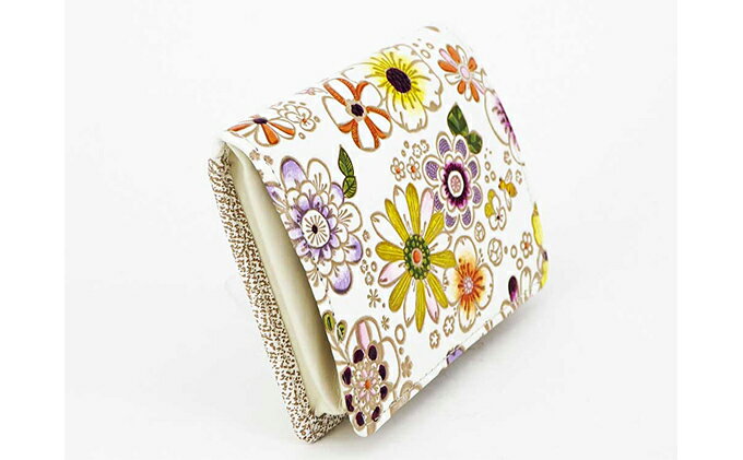 【ふるさと納税】【文庫屋大関】箱まち小銭入れ　みつばち【皮革工芸品】 ファッション小物 財布 民芸品 　お届け：発送可能時期より順次配送 サムネイル3