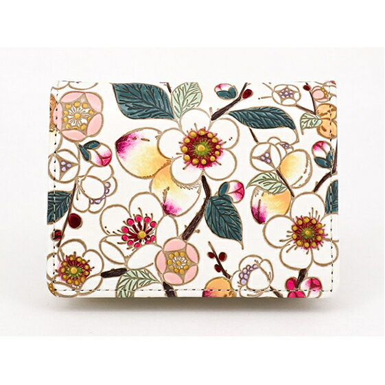 【文庫屋大関】箱まち小銭入れ　梅花（メイホア）【皮革工芸品】 ファッション小物 財布 民芸品 　お届け：発送可能時期より順次配送