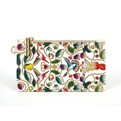 【文庫屋大関】すっきりカードケース　ハチドリの憂鬱【皮革工芸品】 ファッション小物 雑貨 フラグメントケース 小銭入れ付き 収納 スマート 日本製 鳥 動物 　お届け：発送可能時期より順次配送