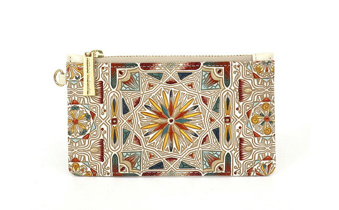 【ふるさと納税】【文庫屋大関】すっきりカードケース　カロ＜ブロンズ＞【皮革工芸品】 ファッション小物 雑貨 フラグメントケース 小銭入れ付き 収納 スマート 日本製 　お届け：発送可能時期より順次配送 サムネイル2