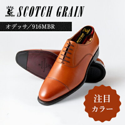 スコッチグレイン 紳士靴 「オデッサ」 NO.916MBR メンズ 靴 シューズ ビジネス ビジネスシューズ ファッション 仕事用 パーティー フォーマル
