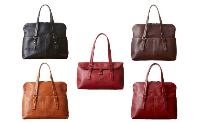 【ふるさと納税】牛革タンニン鞣し　2wayトートバッグ【AZ-024】 ファッション かばん デザイン 機能性 ポケット 国産 使いやすい 好評 軽い上質 サムネイル2