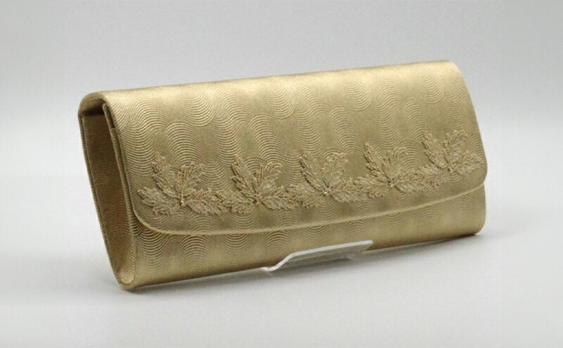 【ふるさと納税】バッグ 珠陽工芸 クラッチバッグ レース金ラミネート 鞄 カバン ポケット レディース 工芸 工芸品 レース ラミネート チェーン シンプル ファッション 洋装 和装 雑貨 墨田区 東京 東京都 サムネイル3