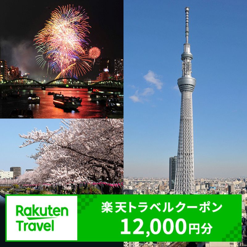東京都墨田区の対象施設で使える楽天トラベルクーポン 寄付額40,000円(クーポン12,000円) 東京 関東 宿泊 宿泊券 ホテル 旅館 旅行 旅行券 観光 トラベル チケット 旅 宿 券
