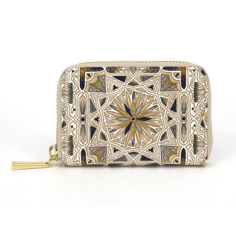 【文庫屋大関】ファスナー 小銭入れ カロー＜ブラック＞【皮革工芸品】財布 牛革 コンパクト 東京　お届け：発送可能時期より順次配送