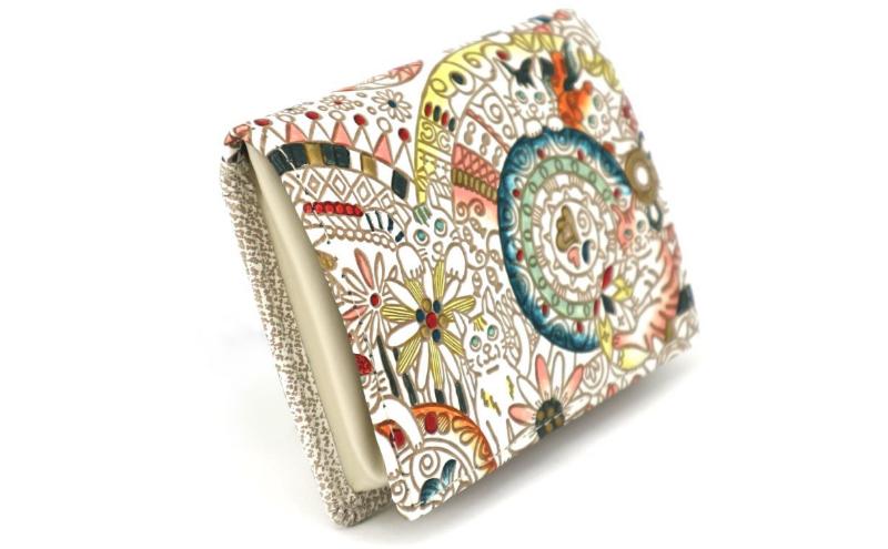 【ふるさと納税】【文庫屋大関】箱まち小銭入れ かくれんぼ猫【皮革工芸品】 革製品 工芸品 民芸品 牛革 財布 小銭入れ 小物入れ お祝い ギフト プレゼント 墨田区 東京都　お届け：発送可能時期より順次配送 サムネイル3