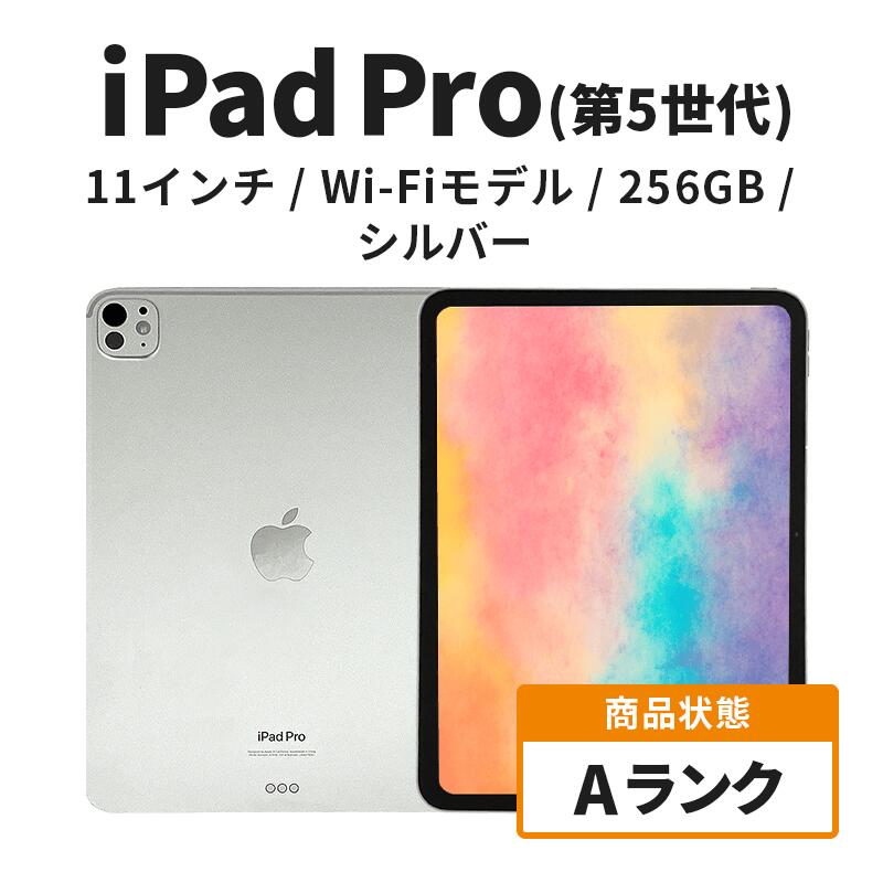 【数量限定】Apple iPad Pro 11インチ 256GB Wi-Fiモデル 第5世代 シルバー Aランク　(9)