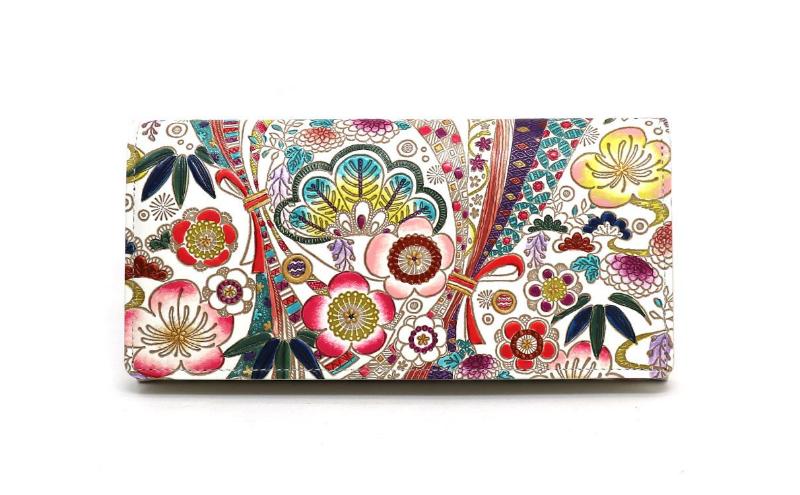 【ふるさと納税】【文庫屋大関】束入れ 華熨斗【皮革工芸品】 財布 お札 お札入れ 長財布 カード 小銭 牛革 手作り 日本製 墨田区 東京都 サムネイル2