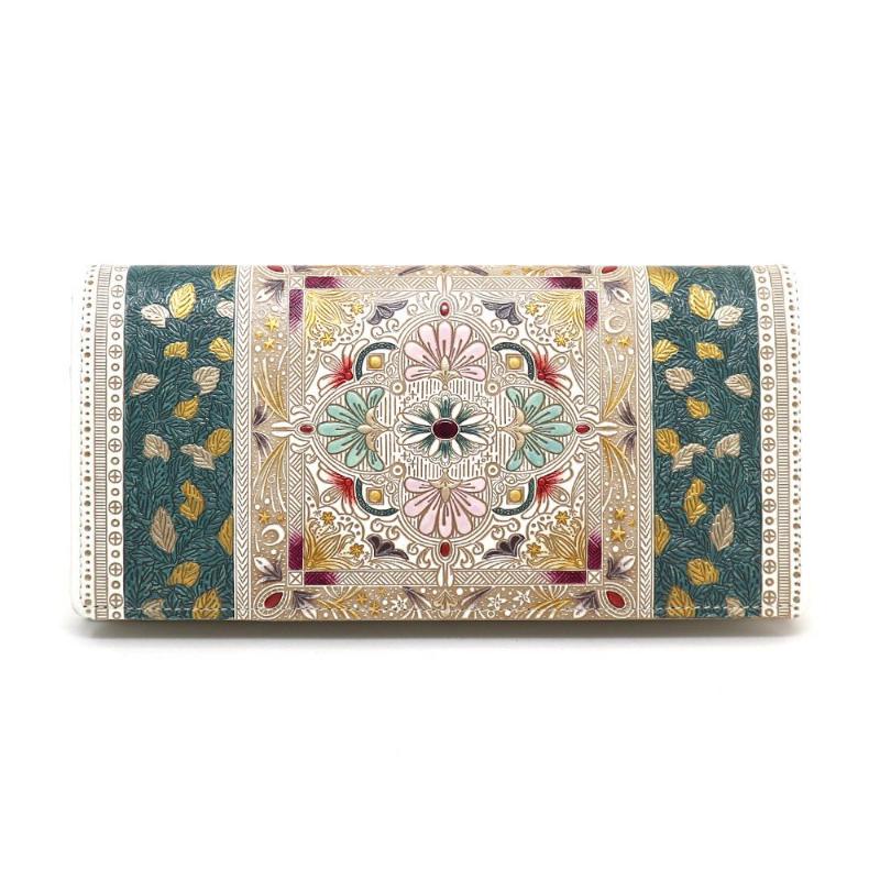 【文庫屋大関】束入れ 黄金のタピ【皮革工芸品】 財布 お札 お札入れ 長財布 カード 小銭 牛革 手作り 日本製 墨田区 東京都