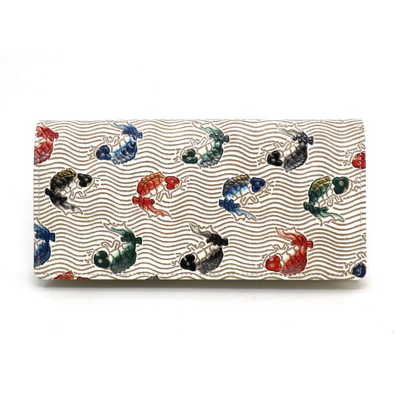 【文庫屋大関】束入れ 荒磯【皮革工芸品】 財布 お札 お札入れ 長財布 カード 小銭 牛革 手作り 日本製 墨田区 東京都